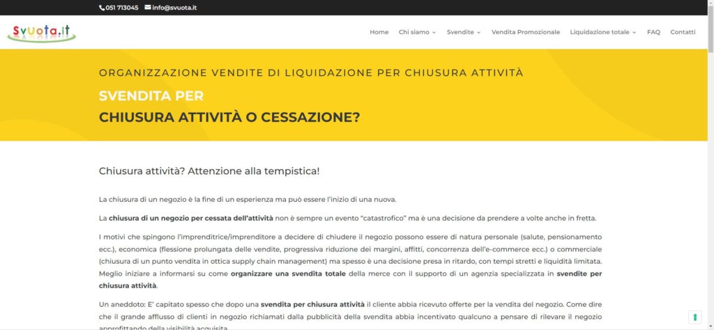 Chiusura attività: come organizzare una svendita per cessazione attività